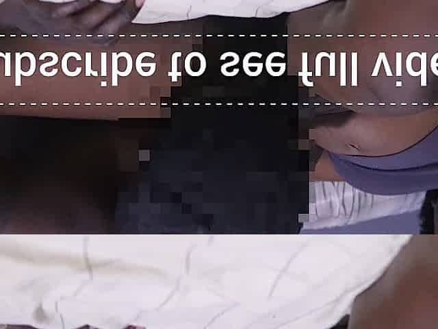 Ebony gal gets her cunt ATE