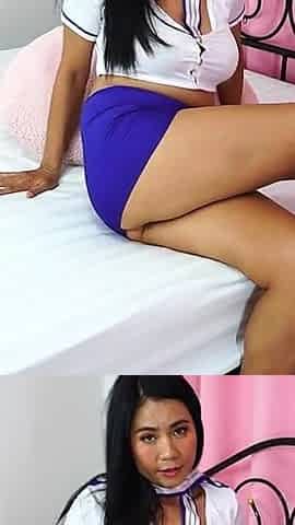 Teasing Thai Air Stewardess