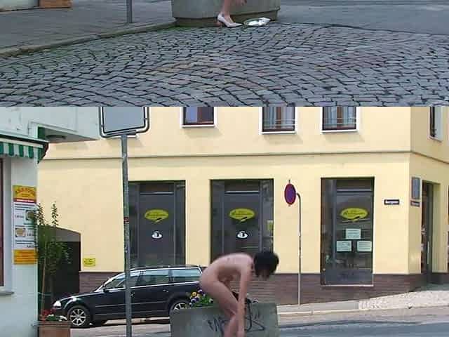Amateur coeds voyeur fucking in public place