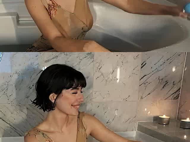 Short hair brunette