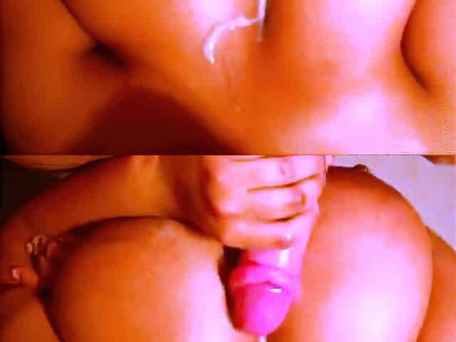 Huge Tits Covered in Cum from a Thick Cock