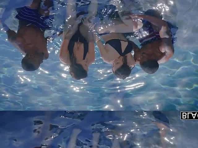 1st Interracial Foursome Bff's