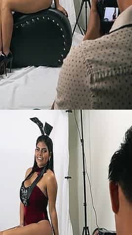 Naughty Latina Model Sheila Ortega Fucked by Lucky Photographer Danny Rodriguez.