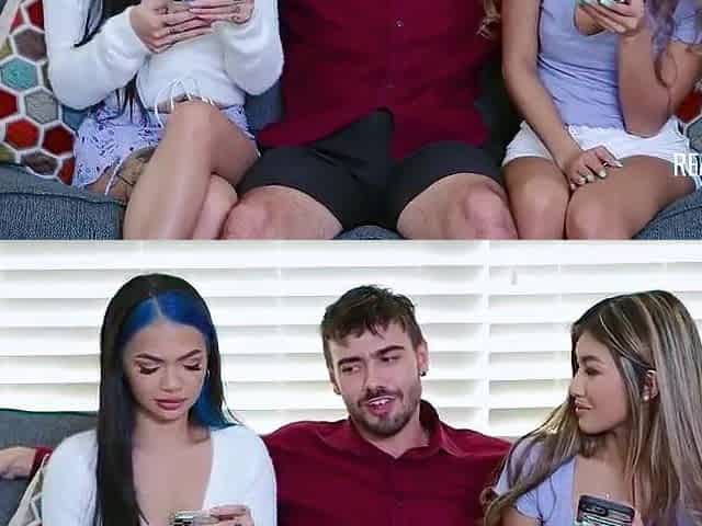 2 Hawt Oriental Beauties Get Freeused By American Stepbro