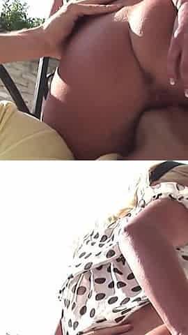Busty French MILF Got Outdoor Fucked in Her Perfect Hole