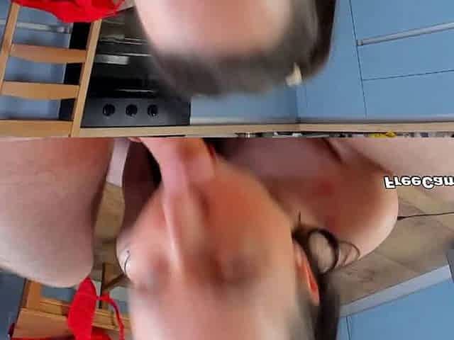 Sucking Him While Showing Off That Perfect Ass