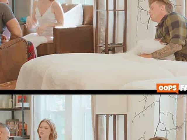 Finally, scorching MILF Elizabeth Skylar is satisfying her husband's longing for wet snatch - in a sloppy XXX way!