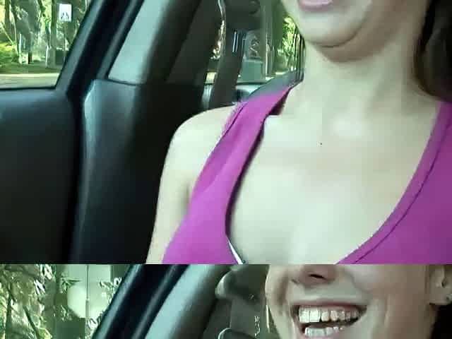 Limo Backseat Panties Tease Play