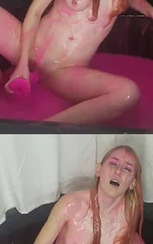Wet and Messy MILF
