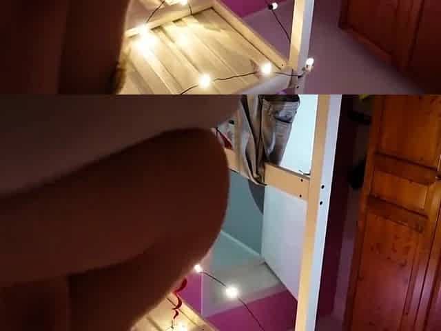 Solo big ass brunette uses toy