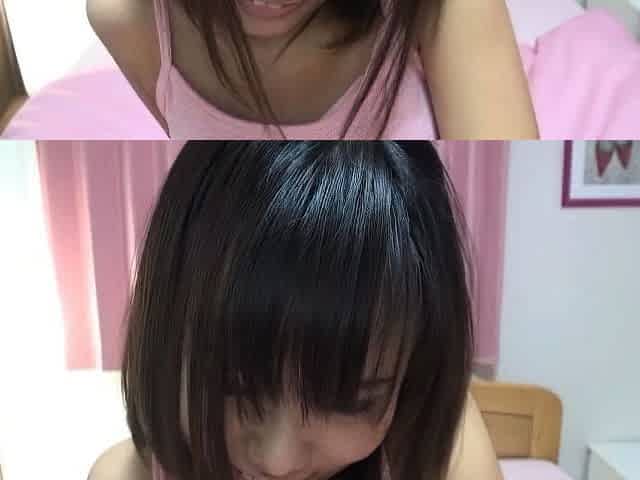 Amateur young teen solo masturbation on her livingroom