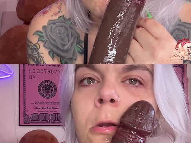 Sloppy Deep Throat Spit Fetish Asmr Session