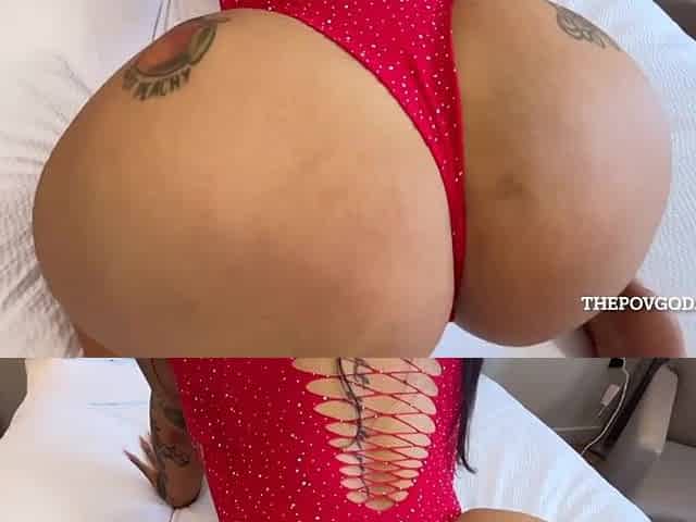 Oiled up Valentine Vixen POV interracial hardcore - Bbw
