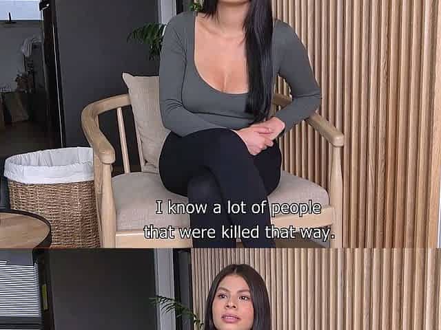 BIG TITS LATINA who dreamed of starting fresh in America