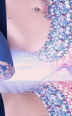 Hot Babe Tattoed Let Me Taste That Tight Pussy in Missionary