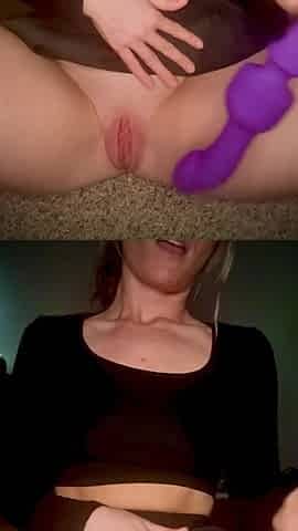 Solo Female Masturbation with Toy