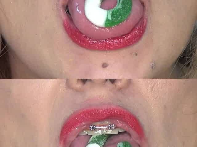 Swallowing Christmas Canes Without Hands