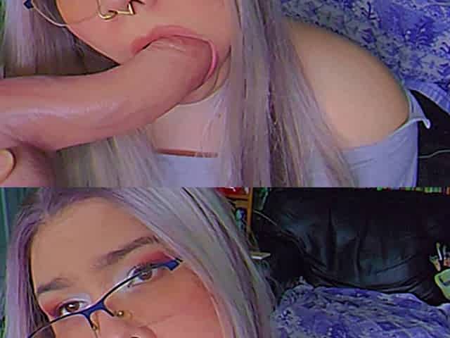 Blowjob Practice with My Big Realistic Dildo