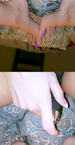 Amateur blondie solo anal masturbation