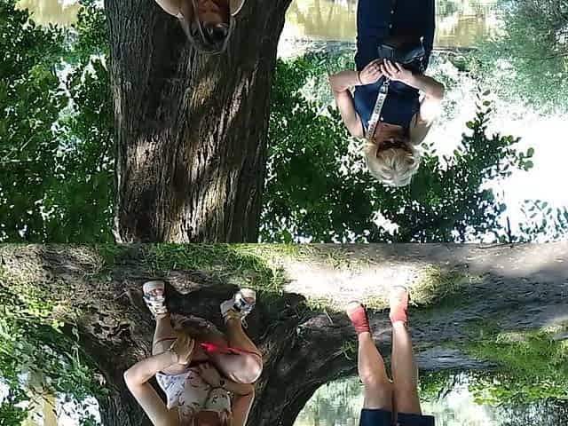 Two Girls Stopped on the Side of the Road to Pee, Attracting the Attention of Passing Cars, Golden Shower in a Public Place