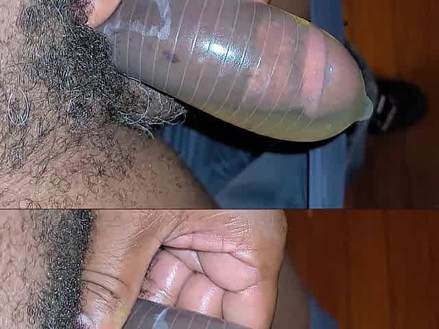 filling a fucking-rubber with my yellow void urine