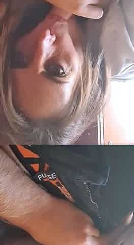 French Libertine Sucking Strangers