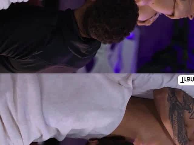 Excited masseur gives client a anal additional service!