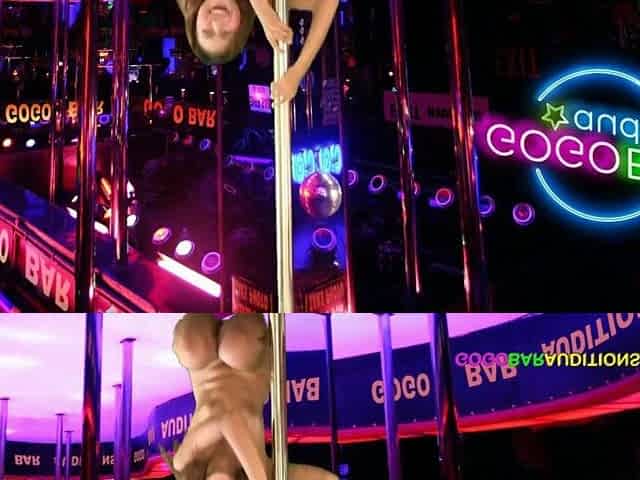 Pretty Thai cutie try-out at GoGo bar