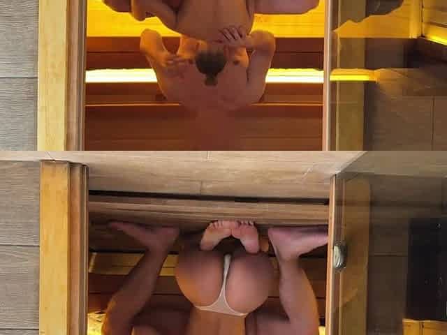 Drilled a ally's youthful wife in the sauna