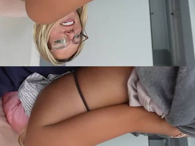 Petite Blonde And Amber Griz In My Step Bro Creampied Me After I Caught Him Watching My Tik Toks!