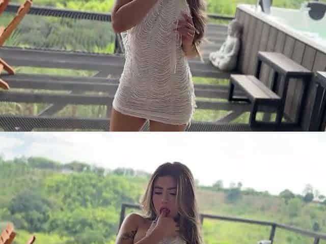 Glamorous youthful Colombian woman vs. Large wang! Nath Gomez7