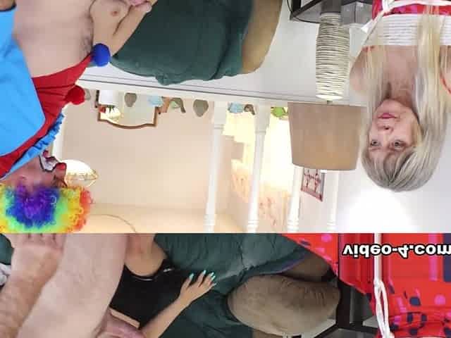 Leda Lotharia in Birthday Slut Anal Big Dick Clown Mom Cum Spit - RubieGirl
