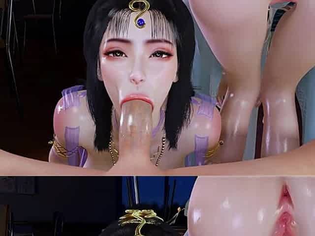 Eternal Queen of Curves: Virtual Goddess - 3D Animation Hentai
