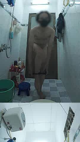 slender, tall, preggo femboy masturbates with sex-toy