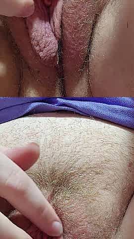Chunky twenty one year old college cutie flicks her clitoris and cums