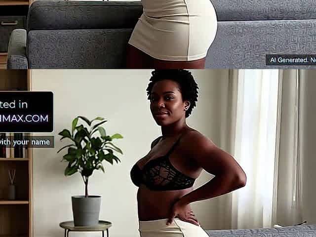 Large Booty Black Queen Invites U Home - Now Jack off Exactly How I Command - AI Generated Black JOI POV ASMR
