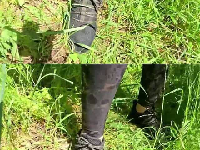 Outdoor Deepthroat, Rough Facefucking and Cum All Over My Downjacket