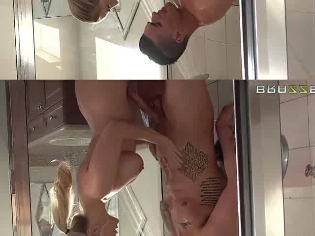 Blonde Babe Fucked In The Shower Real Hard With Angel Blonde, Angel Allwood And Blond Angel