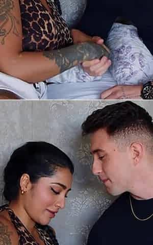 Hard Anal with Creampie! First Time My Girlfriend Lets Me Penetrate Her Tight Ass - Yasmina Khan