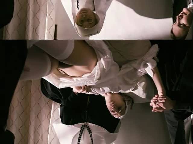 Innocent hot nuns cant resist their lesbian temptation