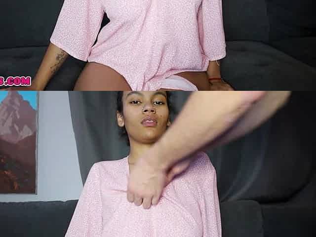 New Amateur Black Girl Face Fucking & Interracial Sex