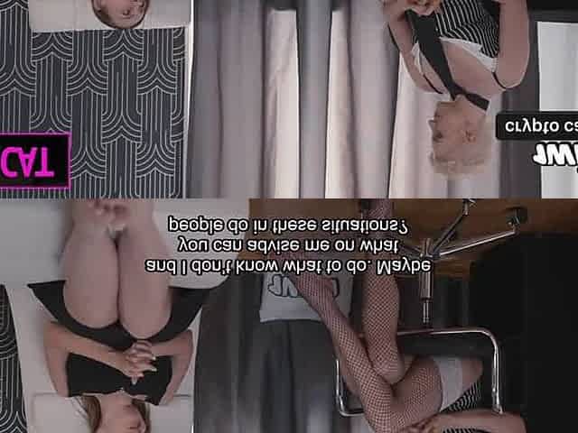 Intimate lovemaking therapy for taboo fun with large melons MILF Hunny Hanna and her step mom in a sneaky seduction.