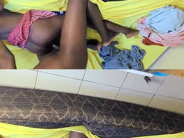 Black Star - Large Butt Takes Care of Her Hottie Late at Night
