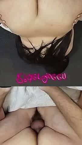 My Slut Wife MILF Fuking with Slim Stepson