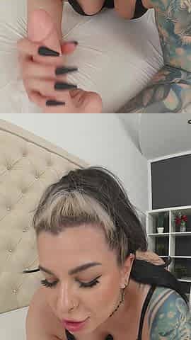 Hot Krissy Sins Fucks Huge Dildo