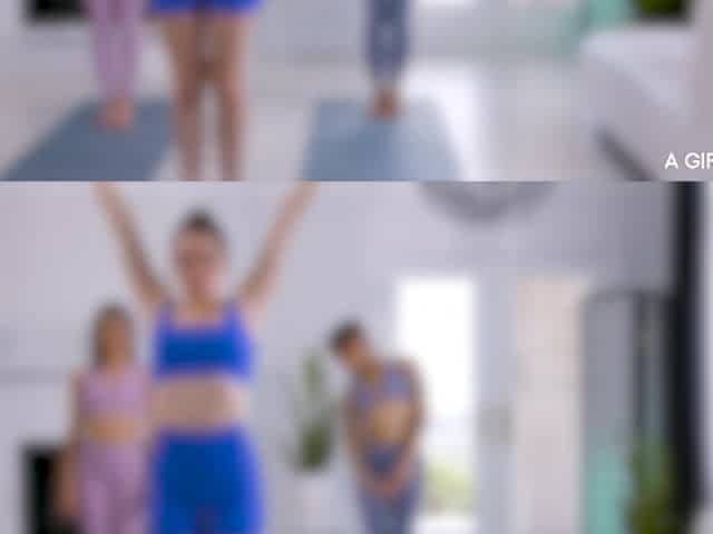 Vanessa Sky's Wild Yoga Threesome Fuels Interracial Heat