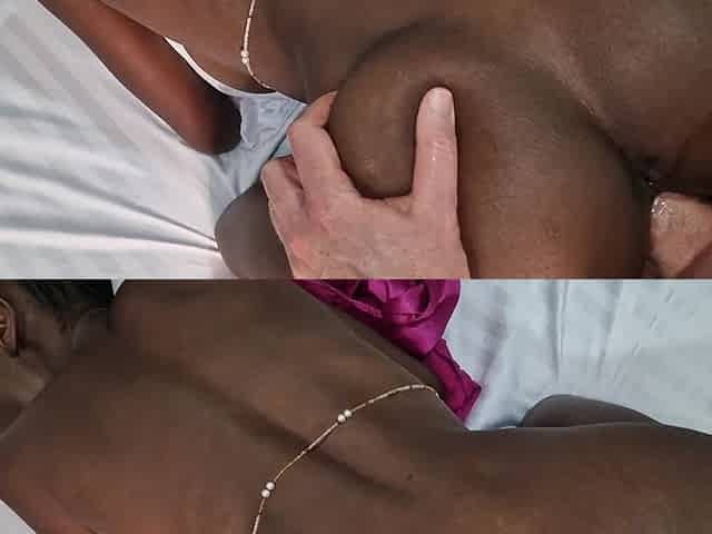 Ebony - 69 - Doggy - Creampie