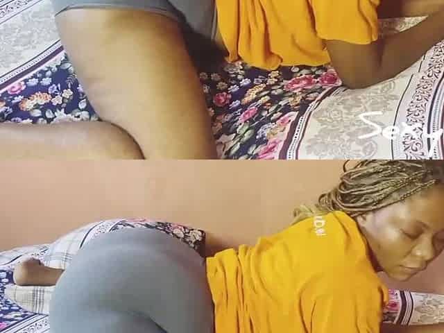 Large Afro Butt Doing Wonders