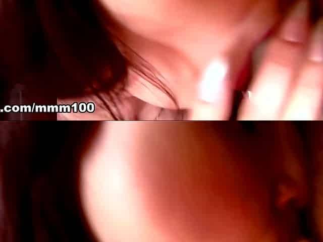 Russian brunette with huge natural boobs fucked hard - MMM100