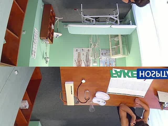 FakeHospital Hawt nurse massages patient in advance of sucking